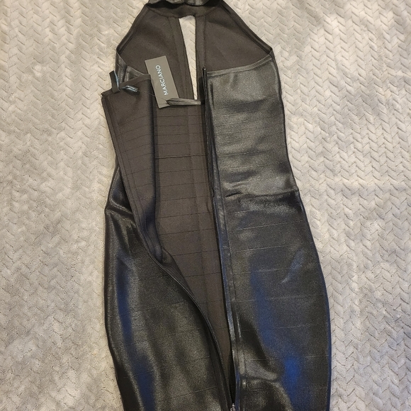 NWT - GUESS Marciano pleather dress - Picture 8 of 11